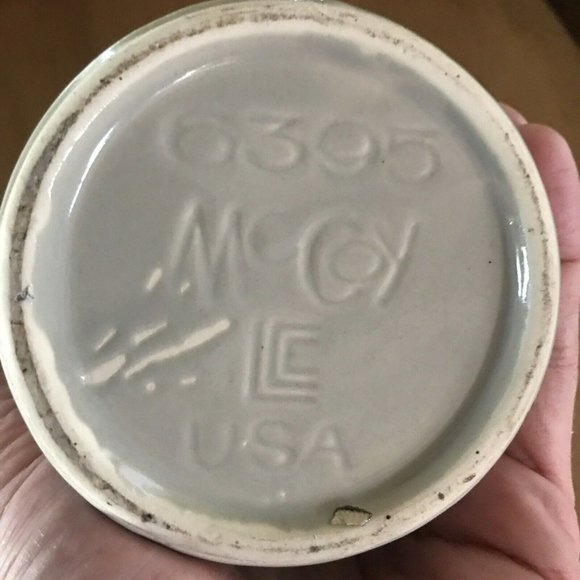 Vintage McCoy Pottery Pointer Dog Coffee Mug Cup 6395 - Picture 3 of 3